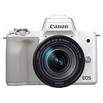 Canon EOS M50 Blanc + EF-M 18-150 mm IS STM