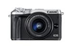 Canon EOS M6 Argent + EF-M 15-45 mm IS STM