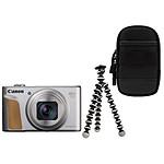 Canon PowerShot SX740 HS Argent + Etui + Gorillapod