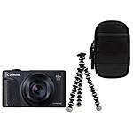 Canon PowerShot SX740 HS Noir + Etui + Gorillapod