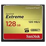 SanDisk Carte mémoire Extreme CompactFlash 128 Go