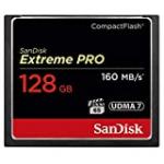 SanDisk Carte mémoire Extreme Pro CompactFlash 128 Go