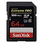 SanDisk Carte mémoire SDXC Extreme PRO UHS-II U3 64 Go