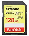 SanDisk Carte mémoire SDXC Extreme UHS-1 U3 V30 128 Go