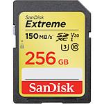 SanDisk Carte mémoire SDXC Extreme UHS-I U3 256 Go