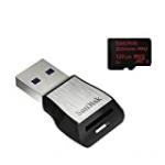 SanDisk Micro SDXC Extreme Pro UHS-II 128 Go