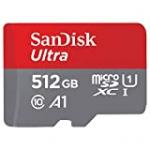 SanDisk Ultra Android microSDXC 512 Go + Adaptateur SD
