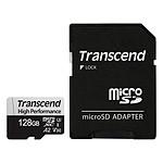 Transcend MicroSDXC 330S 128 Go + Adaptateur SD