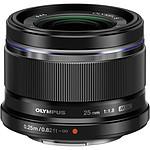 Objectif hybride Olympus M.Zuiko Digital ED 25 mm f/1.8 micro 4:3 Noir