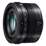 Objectif Hybride Panasonic Leica DG Summilux 15 mm H-X015E-K F/1.7 ASPH.